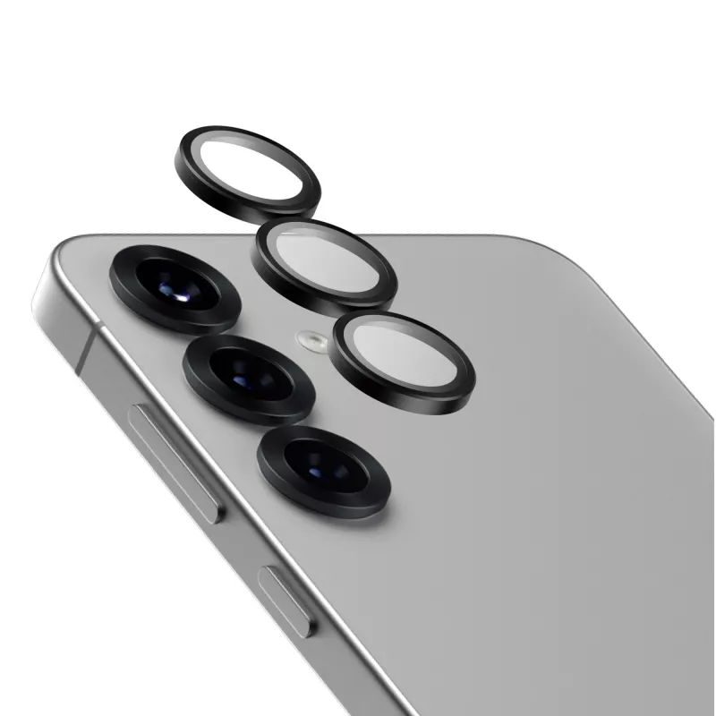 Fotoaparato objektyvo apsauga PanzerGlass Samsung Galaxy S25+ atspari įbrėžimams ir smūgiams
