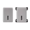 StarTech.com 4 prievadų kelių įrenginių USB-C įkroviklis, 240 W bendra galia, vienas prievadas 140 W EPR, PD 3.1, sraigtiniai prievadai, posėdžių salės, komplekte laikiklis paviršiniam montavimui