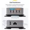 StarTech.com 4 prievadų kelių įrenginių USB-C įkroviklis, 240 W bendra galia, vienas prievadas 140 W EPR, PD 3.1, sraigtiniai prievadai, posėdžių salės, komplekte laikiklis paviršiniam montavimui