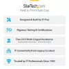 StarTech.com 4 prievadų kelių įrenginių USB-C įkroviklis, 240 W bendra galia, vienas prievadas 140 W EPR, PD 3.1, sraigtiniai prievadai, posėdžių salės, komplekte laikiklis paviršiniam montavimui
