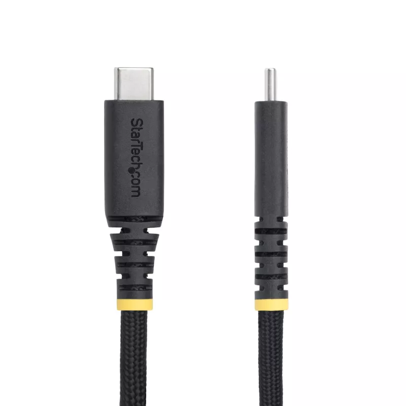 StarTech.com 10 pėdų (3 m) USB-C įkrovimo laidas, patvarus ir itin lankstus, 240 W (5 A) PD EPR, USB 2.0 nešiojamojo kompiuterio įkrovimo laidas, USB-IF sertifikuotas, tvirtas USB-C įkrovimo laidas