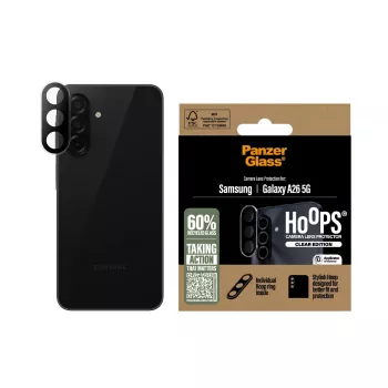 Fotoaparato objektyvo apsauga PanzerGlass Samsung Galaxy A26 5G atspari įbrėžimams smūgiams