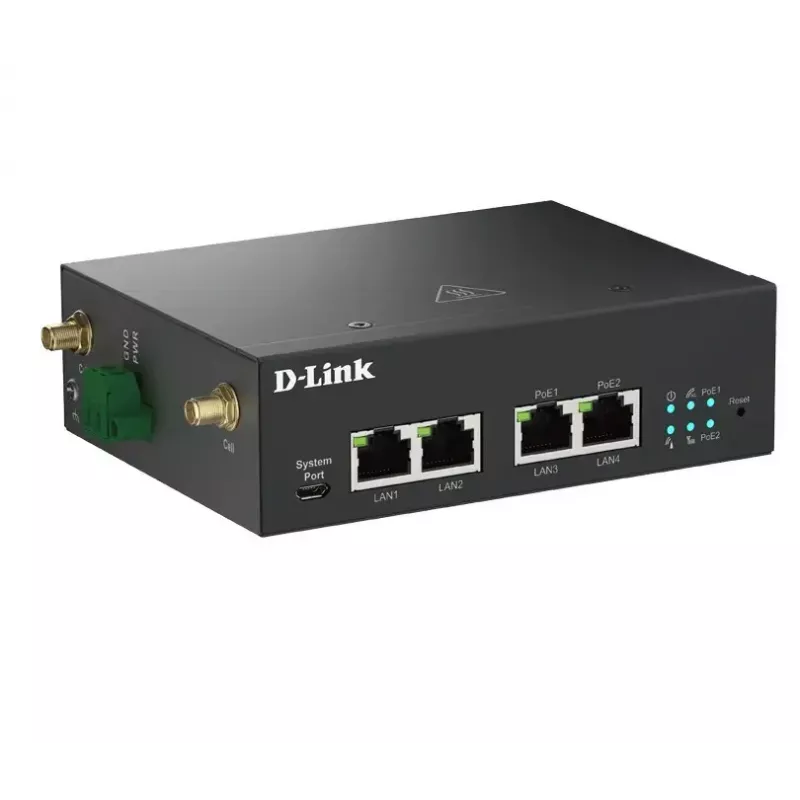 5G modemas D-Link DWM-314-GP su 5G NR, LTE atsarginiu ryšiu ir eterneto WAN prievadu