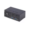 StarTech.com P2ADDH462-KVM-SWITCH KVM komutatorius Juodas