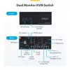 StarTech.com P2ADDH462-KVM-SWITCH KVM komutatorius Juodas
