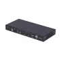 StarTech.com 2 prievadų dviejų monitorių DisplayPort KVM komutatorius su dvigubo vaizdo vaizdo matrica, 4K 60Hz, 4x USB šakotuvo prievadai, sparčiųjų klavišų perjungimas, DP 1.2 matricos KVM, TAA atitinkantis