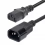 StarTech.com 4,5 m (15 pėd.) maitinimo ilgintuvas, C14 į C13 PDU maitinimo laidas, 15 A 250 V, 14 AWG, kintamosios srovės maitinimo kabelis PDU / maitinimo šaltiniui, KEMA-KEUR sertifikuotas
