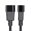 StarTech.com 4,5 m (15 pėd.) maitinimo ilgintuvas, C14 į C13 PDU maitinimo laidas, 15 A 250 V, 14 AWG, kintamosios srovės maitinimo kabelis PDU / maitinimo šaltiniui, KEMA-KEUR sertifikuotas