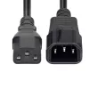 StarTech.com 4,5 m (15 pėd.) maitinimo ilgintuvas, C14 į C13 PDU maitinimo laidas, 15 A 250 V, 14 AWG, kintamosios srovės maitinimo kabelis PDU / maitinimo šaltiniui, KEMA-KEUR sertifikuotas