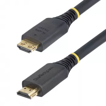 StarTech.com 20 pėdų (6,1 m) didelės spartos HDMI laidas su sugriebimo jungtimis, 4K 60Hz/1440p 144Hz, HDR10/HDCP 2.2/ARC, 18 Gbps, UHD HDMI 2.0 laidas televizoriui/monitoriui/ekranui, TPE apvalkalas