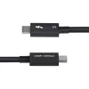 StarTech.com 2.6 pėdų (80 cm) Thunderbolt 5 kabelis, 80 Gbps/iki 120 Gbps, 240 W PD, 8K 60 Hz, sertifikuotas Thunderbolt kabelis - suderinamas su Thunderbolt 4/USB4/USB-C
