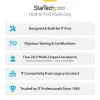 StarTech.com 2.6 pėdų (80 cm) Thunderbolt 5 kabelis, 80 Gbps/iki 120 Gbps, 240 W PD, 8K 60 Hz, sertifikuotas Thunderbolt kabelis - suderinamas su Thunderbolt 4/USB4/USB-C