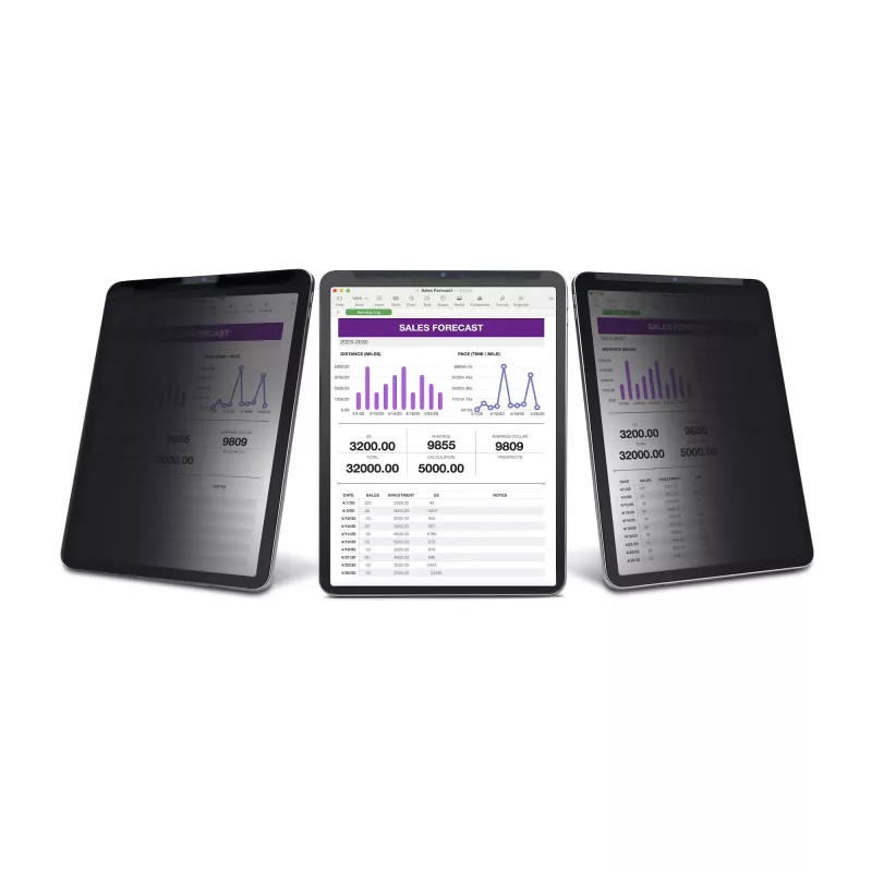 StarTech.com 4 krypčių privatumo ekranas 12,9 col. iPad Pro, 3 kartos ir naujesniems, portretui / peizažui, jautrus lietimui, +/- 30° matymo kampas, blokuoja iki 51 % mėlynos šviesos, matinis