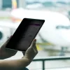 StarTech.com 4 krypčių privatumo ekranas 12,9 col. iPad Pro, 3 kartos ir naujesniems, portretui / peizažui, jautrus lietimui, +/- 30° matymo kampas, blokuoja iki 51 % mėlynos šviesos, matinis