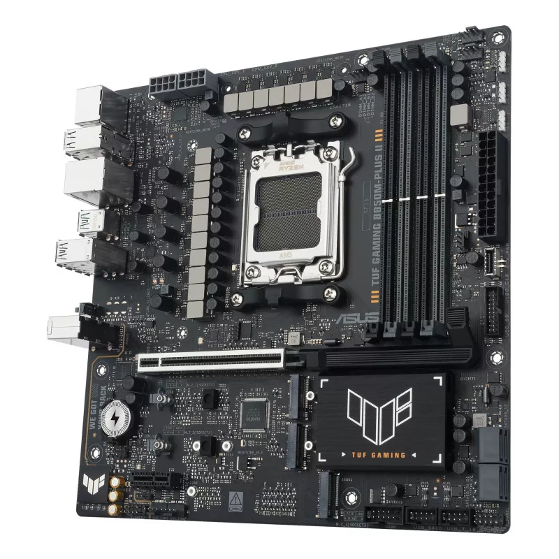 Pagrindinė plokštė ASUS TUF GAMING B850M-PLUS II AMD B850 Socket AM5 micro ATX