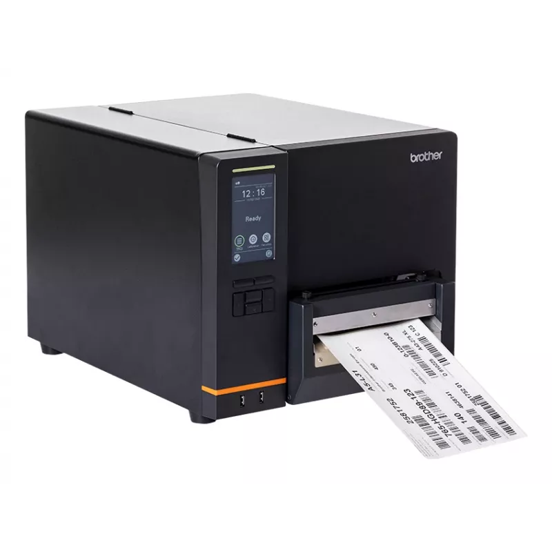 Brother TJ6421TN etikečių spausdintuvas Tiesioginis terminis / Terminis perkėlimas Spalvotas 203 x 300 DPI 304,8 mm/sek Laidinis Ethernet LAN Wi-Fi Bluetooth