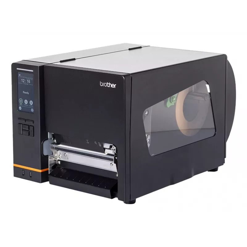 Brother TJ6421TN etikečių spausdintuvas Tiesioginis terminis / Terminis perkėlimas Spalvotas 203 x 300 DPI 304,8 mm/sek Laidinis Ethernet LAN Wi-Fi Bluetooth