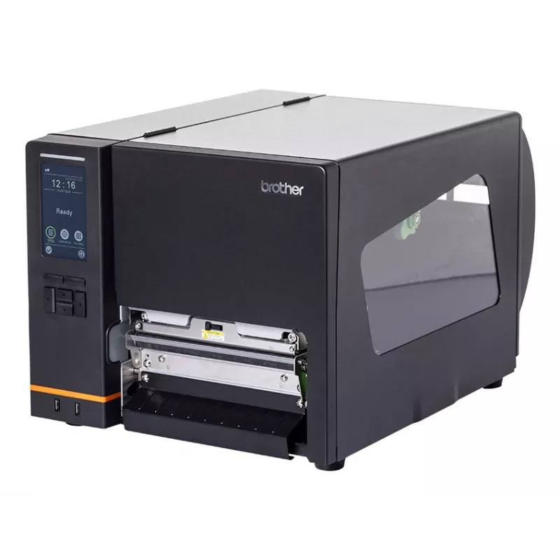 Brother IMP ETIQUETTES TJ-6521TN etikečių spausdintuvas Tiesioginis terminis / terminis perkėlimas Spalvotas 203 x 300 DPI 304,8 mm/sek Laidinis Ethernet LAN Wi-Fi Bluetooth