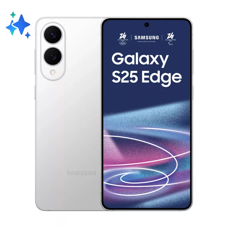Samsung Galaxy S25 Edge 17 cm (6,7 colio) Dual SIM Android 15 5G USB Type-C 12 GB 512 GB 3900 mAh sidabrinis
