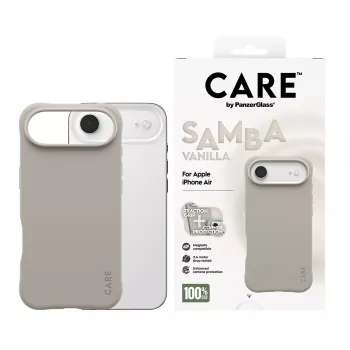 Cover PanzerGlass CARE by madingas dėklas Samba Vanilla MagSafe iPhone 17 Air