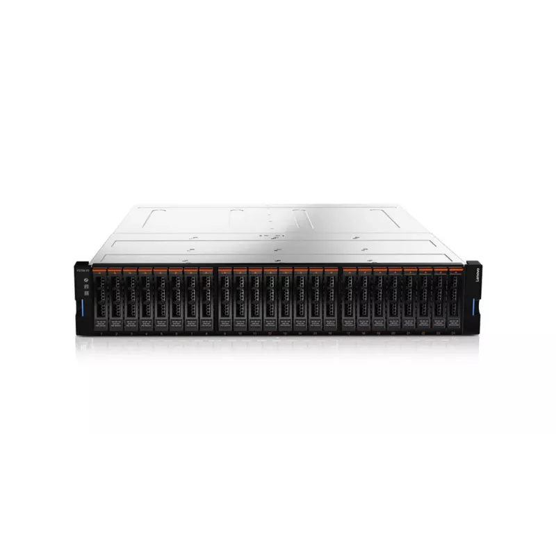 Lenovo Storage V3700 V2 diskų masyvas 0 TB stovo (2U) juoda, sidabrinė