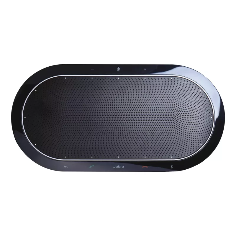 Jabra Speak 810 MS, Universal, Juoda, 30 m, Laidinis ir belaidis, 3,5 mm, HFP