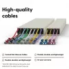 Tinklo kabelis PATCHBOX CONE30STPBL RJ-45 Cat6a 1,8 m Mėlynas