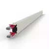 Tinklo kabelis PATCHBOX CONE30STPRD RJ-45 Cat6a 1,8 m raudonas