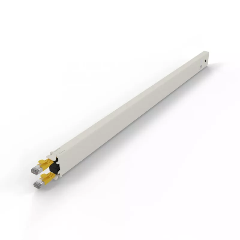 Tinklo kabelis PATCHBOX CONE30STPYL RJ-45 Cat6a 1.8m Geltonas