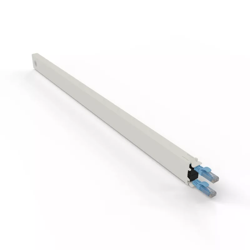 Tinklo kabelis PATCHBOX CONE30UTPBL RJ-45 Cat6a 1,8 m Mėlynas
