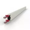 Tinklo kabelis PATCHBOX CONE30UTPRD RJ-45 Cat6a 1,8 m raudonas