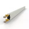 Tinklo kabelis PATCHBOX CONE30UTPYL RJ-45 Cat6a 1.8m Geltonas