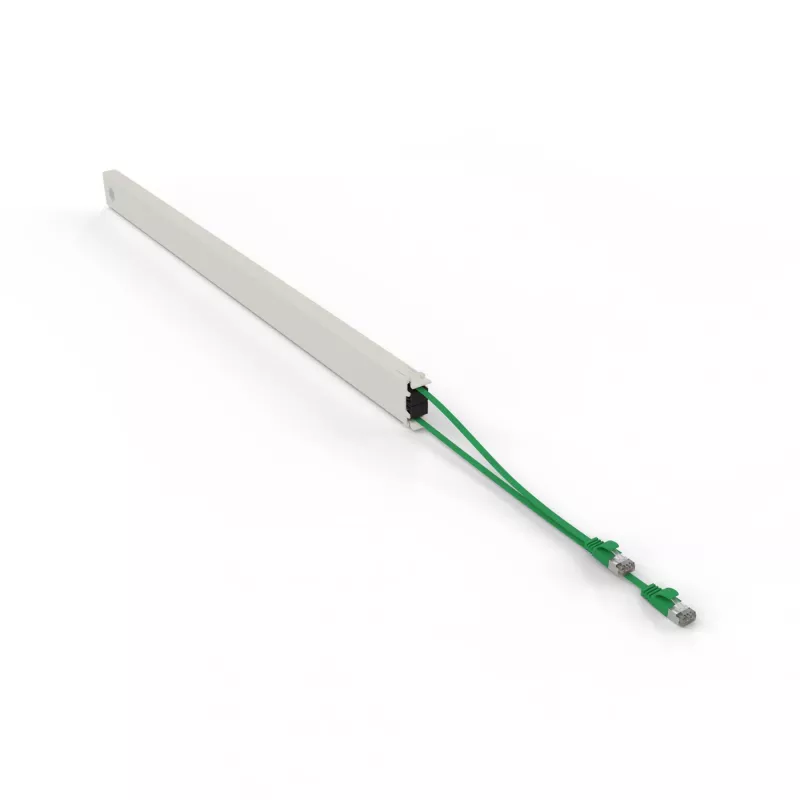 Tinklo kabelis PATCHBOX CONE46STPGR RJ-45 Cat6a 2,5 m žalias