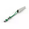 Tinklo kabelis PATCHBOX CONE46STPGR RJ-45 Cat6a 2,5 m žalias