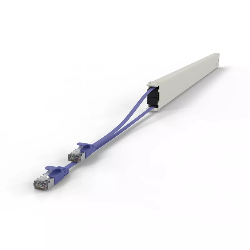 Tinklo kabelis PATCHBOX CONE46STPVI 2,5 m Cat6a U/FTP Violetinis