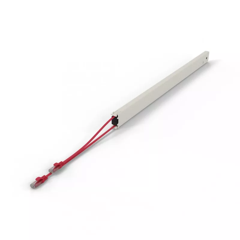 Tinklo kabelis PATCHBOX CONE46UTPRD RJ-45 Cat6a 2,5 m Raudonas