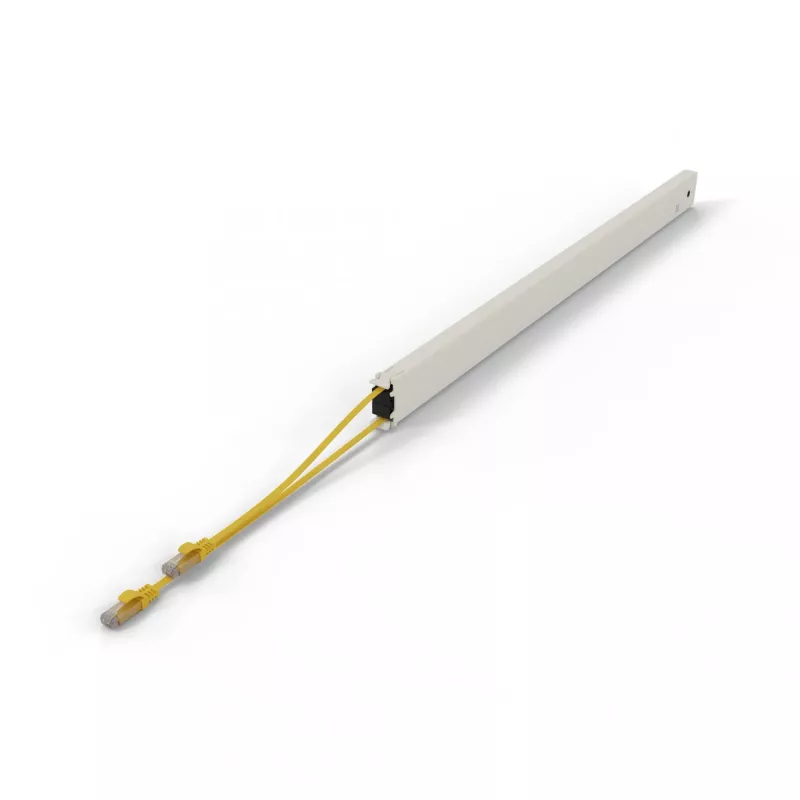 Tinklo kabelis PATCHBOX CONE46UTPYL RJ-45 Cat6a 2,5 m Geltonas