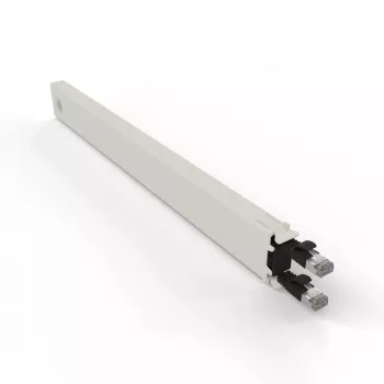Tinklo kabelis PATCHBOX CONEX8STPBK RJ-45 Cat6a 0,8 m Juodas