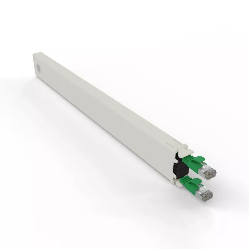 Tinklo kabelis PATCHBOX CONEX8STPGR RJ-45 Cat6a 0,8 m Žalias