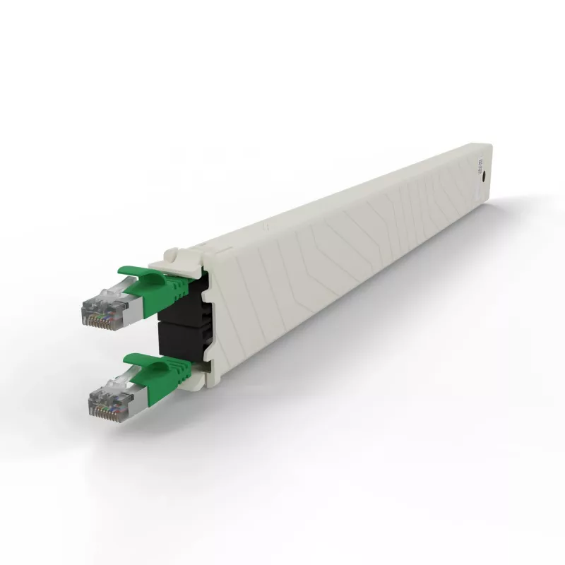 Tinklo kabelis PATCHBOX CONEX8STPGR RJ-45 Cat6a 0,8 m Žalias