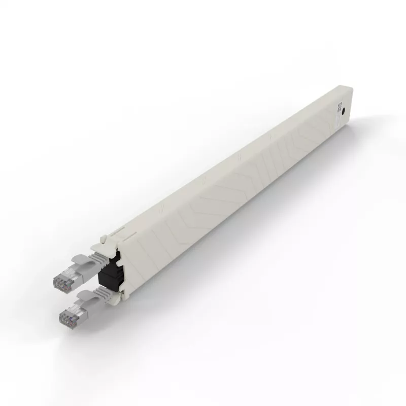 Tinklo kabelis PATCHBOX CONEX8STPSL RJ-45 Cat6a 0,8 m pilkas