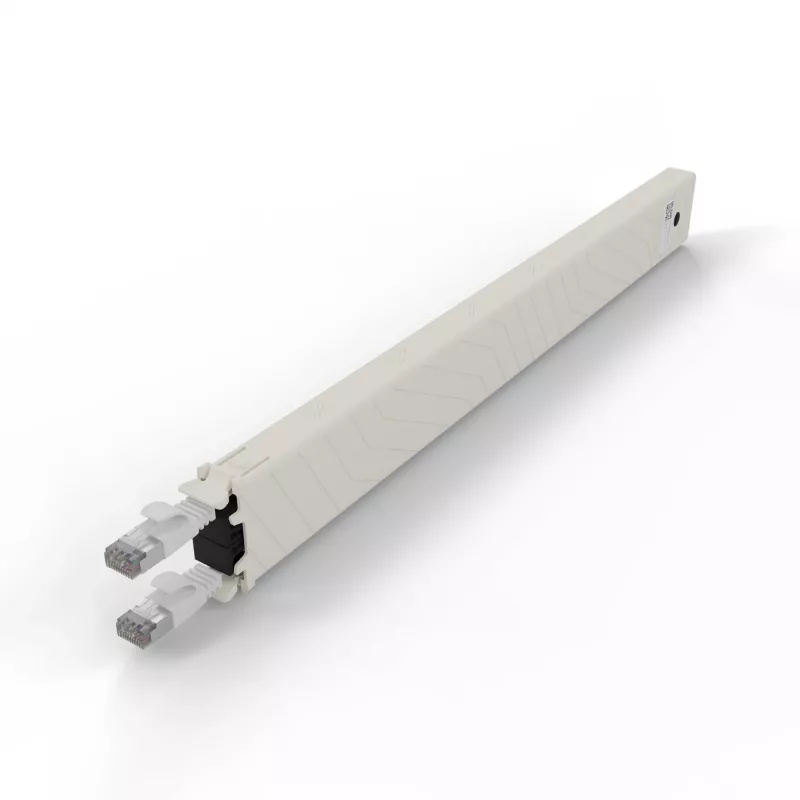 Tinklo kabelis PATCHBOX CONEX8STPWH RJ-45 Cat6a 0,8 m baltas