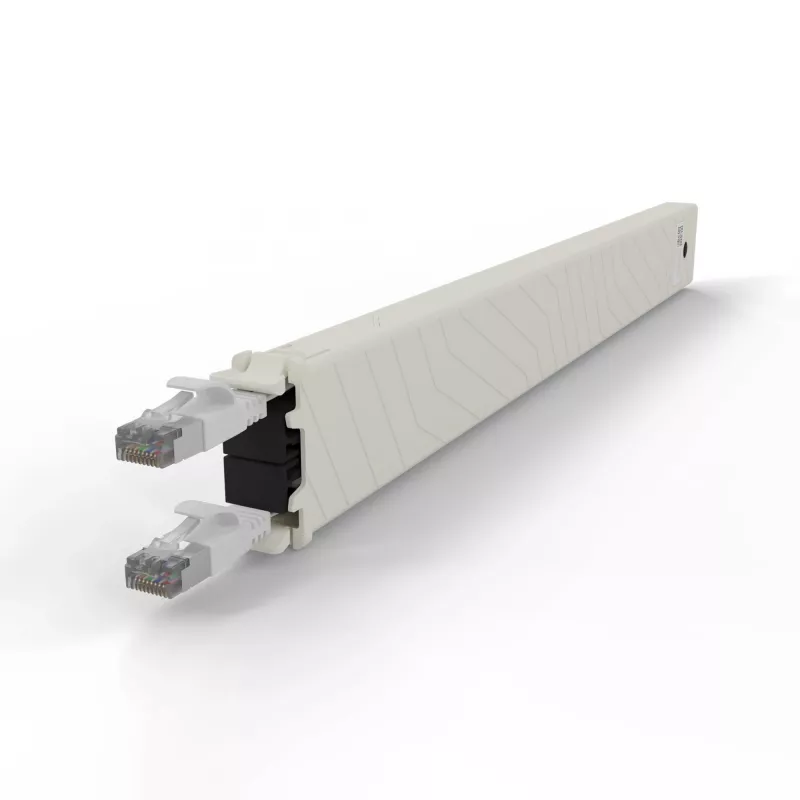 Tinklo kabelis PATCHBOX CONEX8STPWH RJ-45 Cat6a 0,8 m baltas