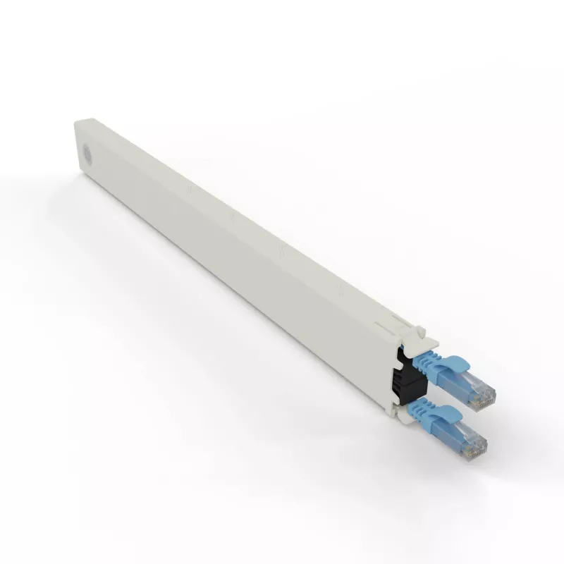 Tinklo kabelis PATCHBOX CONEX8UTPBL RJ-45 Cat6a 0,8 m mėlynas
