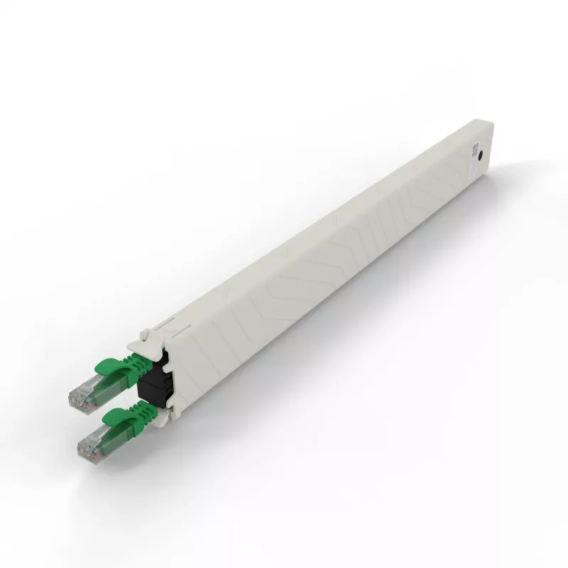 Tinklo kabelis PATCHBOX CONEX8UTPGR RJ-45 Cat6a 0,8 m žalias