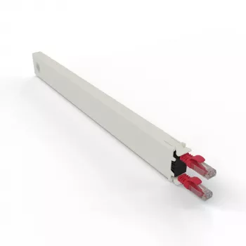 Tinklo kabelis PATCHBOX CONEX8UTPRD 0,8 m Cat6a U/UTP raudonas