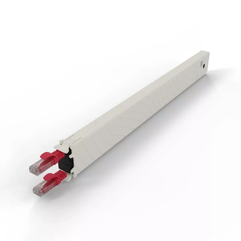 Tinklo kabelis PATCHBOX CONEX8UTPRD 0,8 m Cat6a U/UTP raudonas