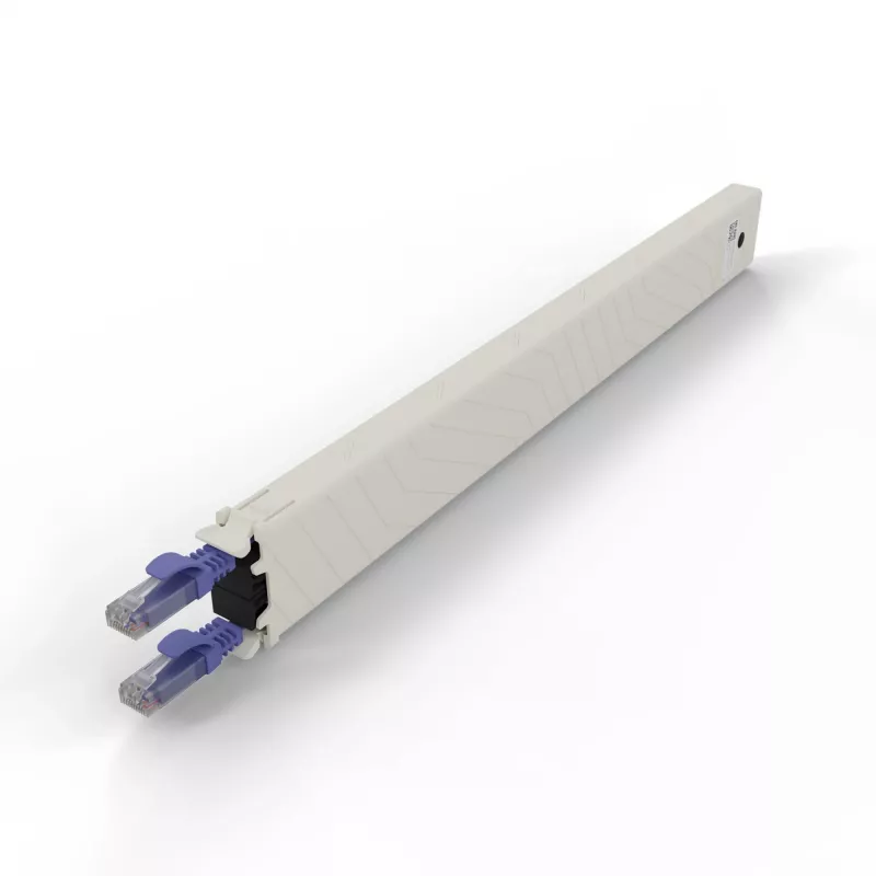 Tinklo kabelis PATCHBOX CONEX8UTPVI RJ-45 Cat6a 0,8 m violetinis