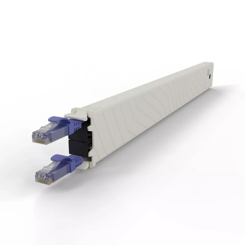 Tinklo kabelis PATCHBOX CONEX8UTPVI RJ-45 Cat6a 0,8 m violetinis
