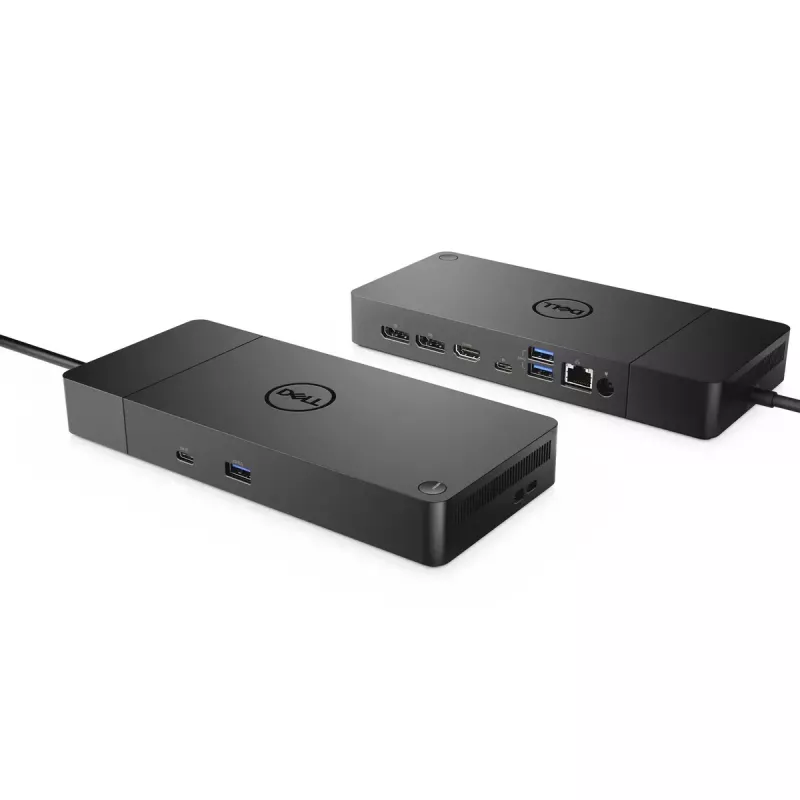 DELL WD19S-180W laidinis USB 3.2 Gen 2 (3.1 Gen 2) Type-C juodas